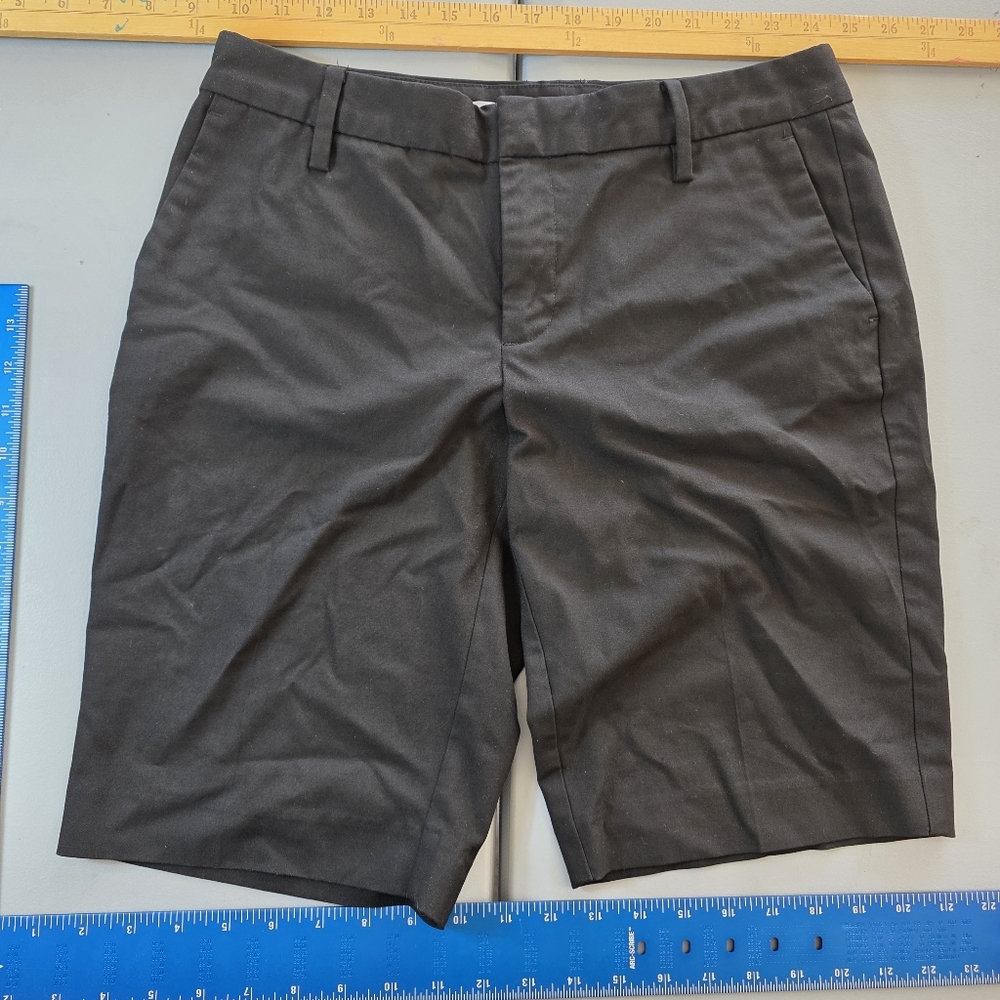 GAP WOMEN'S BERMUDA SHORTS FAVORITE TROUSER STRETCH BLACK 6